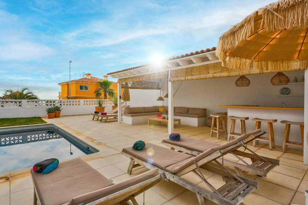Charming Villa With Private And Heated Pool Costa Adeje  Costa Adeje (Tenerife)